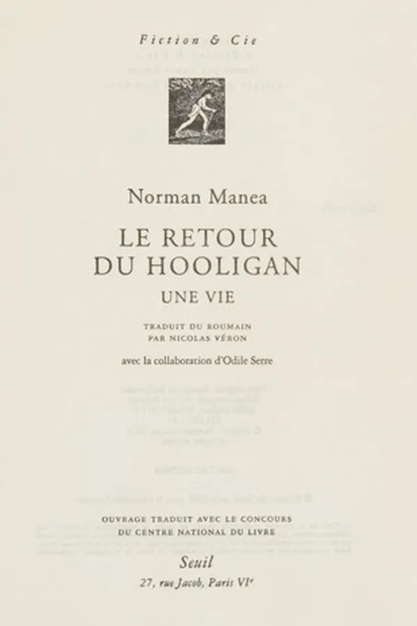 Capa de Întoarcerea huliganului