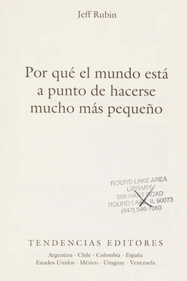 Capa de Por qué el mundo está a punto de hacerse mucho más pequeño