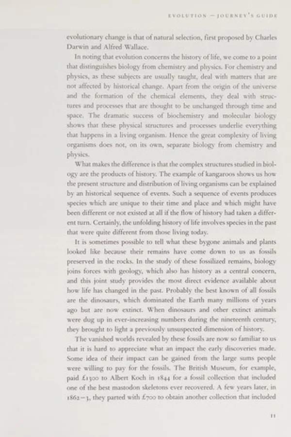 Capa de DISCOVERY OF EVOLUTION