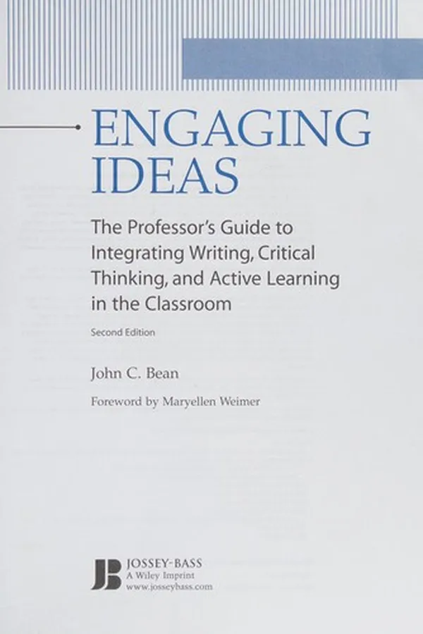 Capa de Engaging ideas