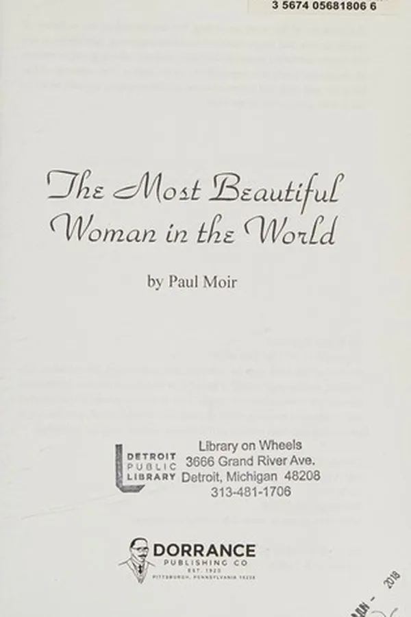 Capa de Most beautiful woman in the world