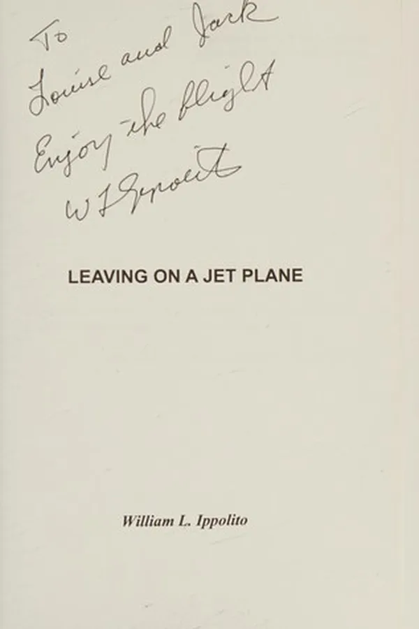 Capa de Leaving on a jet plane