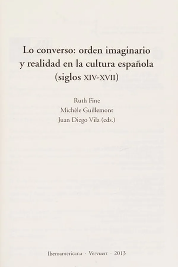 Cover of Lo converso