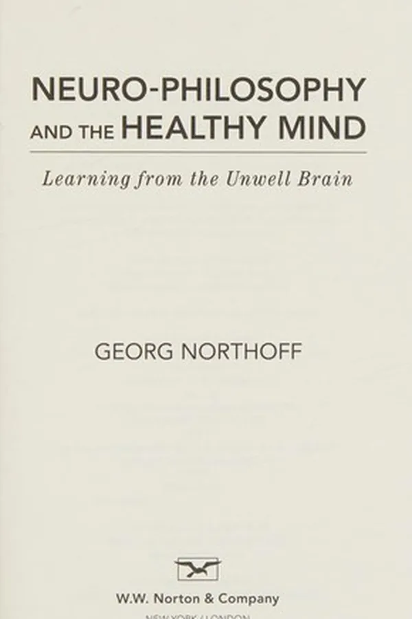 Capa de Neuro-philosophy and the healthy mind