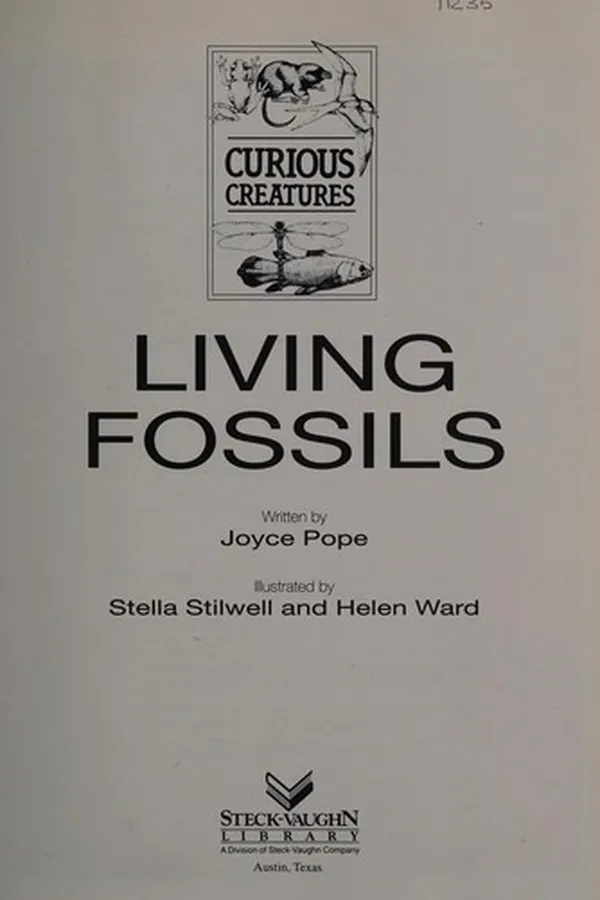 Capa de Living fossils
