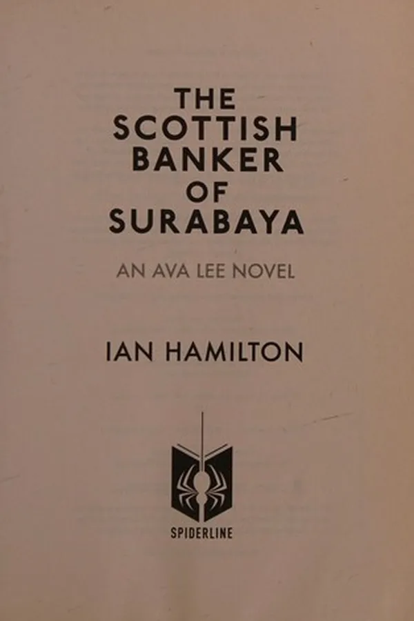 Capa de Scottish Banker of Surabaya