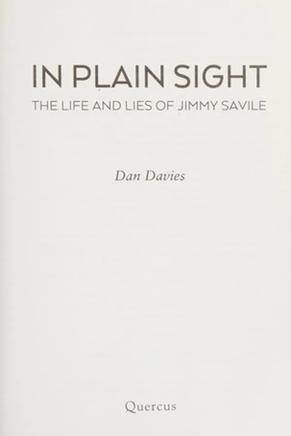 Capa de In plain sight