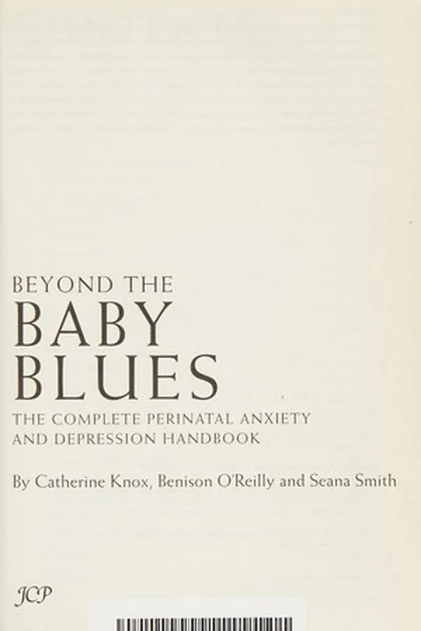Capa de Beyond the baby blues