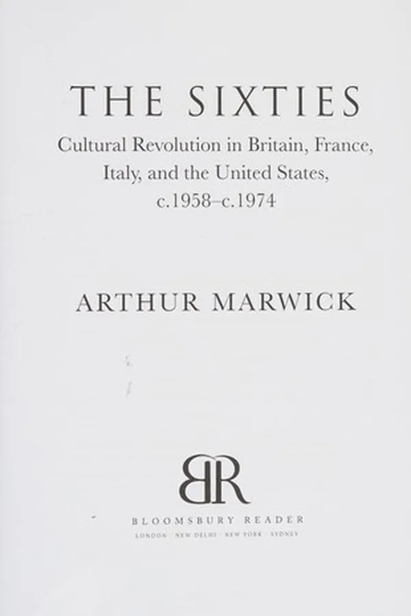 Capa de The sixties