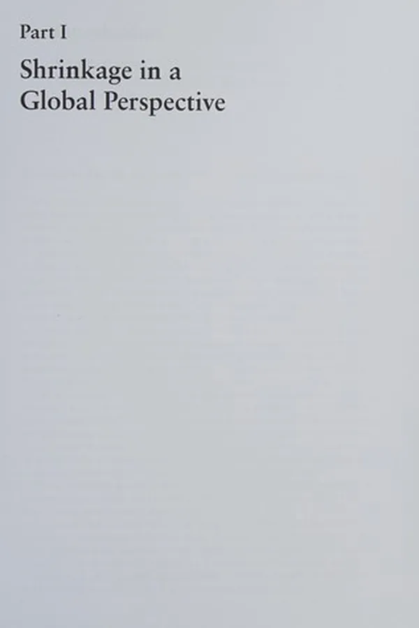Cover of Shrinking Cities