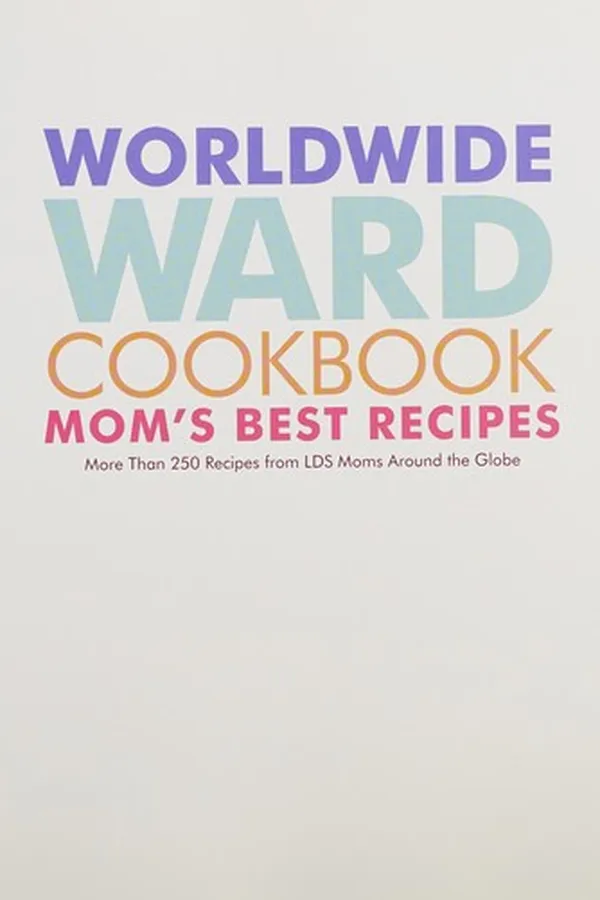 Capa de Worldwide ward cookbook