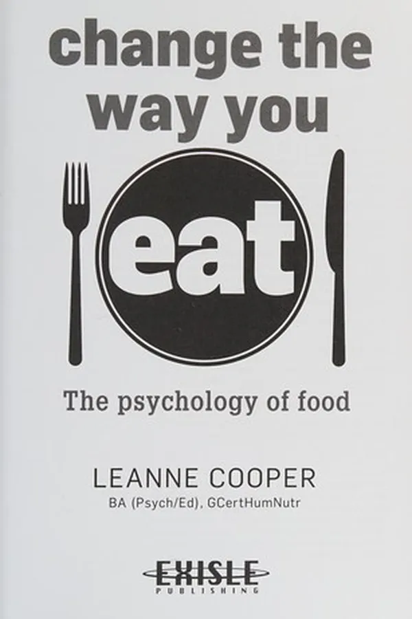 Capa de Change the way you eat
