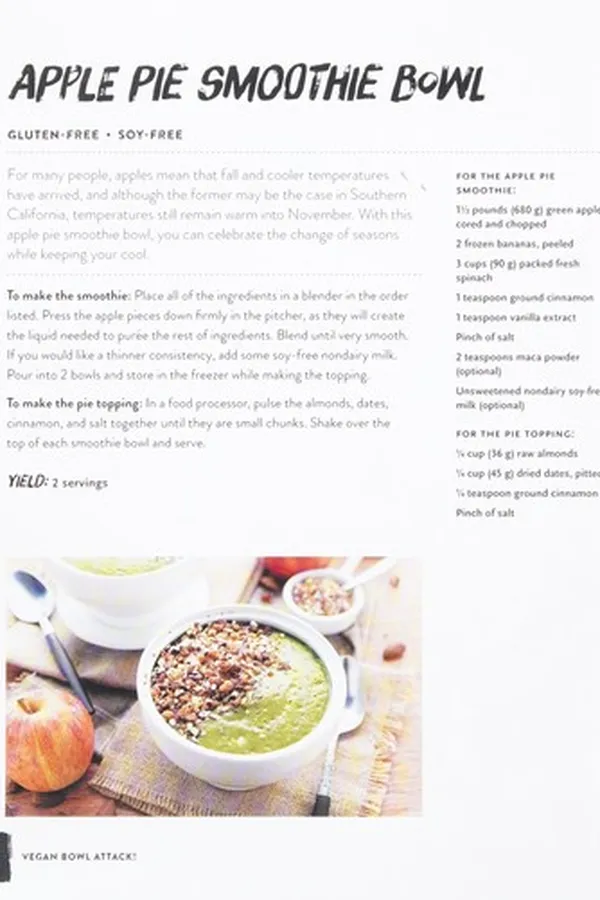 Capa de Vegan bowl attack!