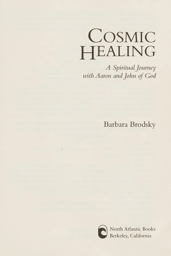 Capa de Cosmic healing