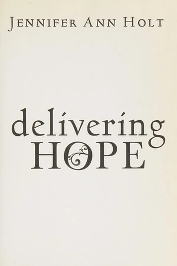 Capa de Delivering Hope