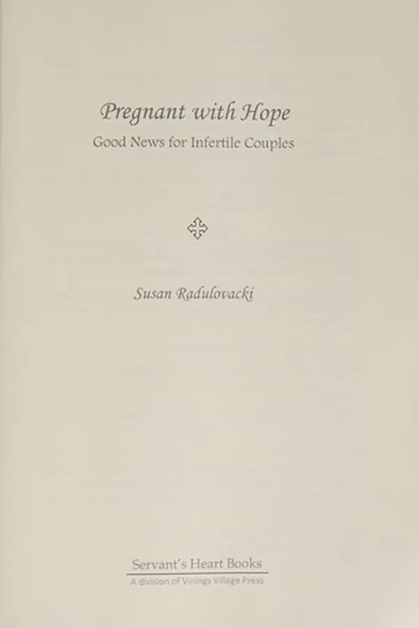 Capa de Pregnant with hope