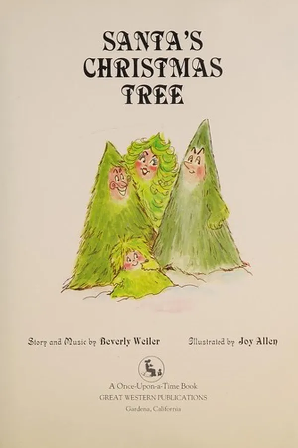 Capa de Santa's Christmas tree