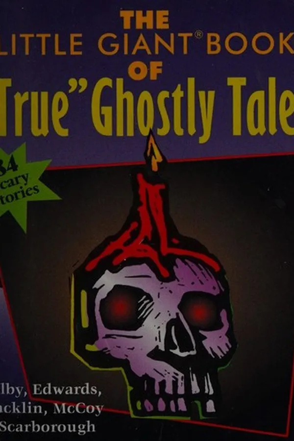 Capa de The Little giant book of "true" ghostly stories