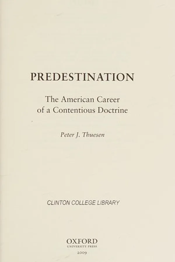 Capa de Predestination
