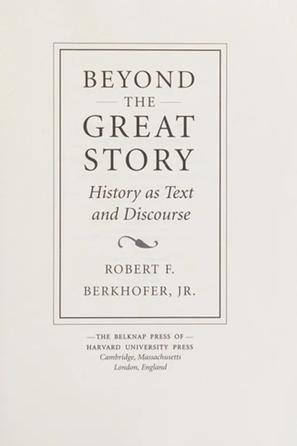 Capa de Beyond the great story