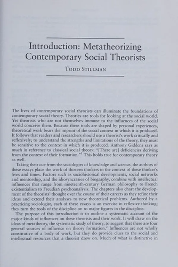 Capa de The Blackwell companion to major contemporary social theorists