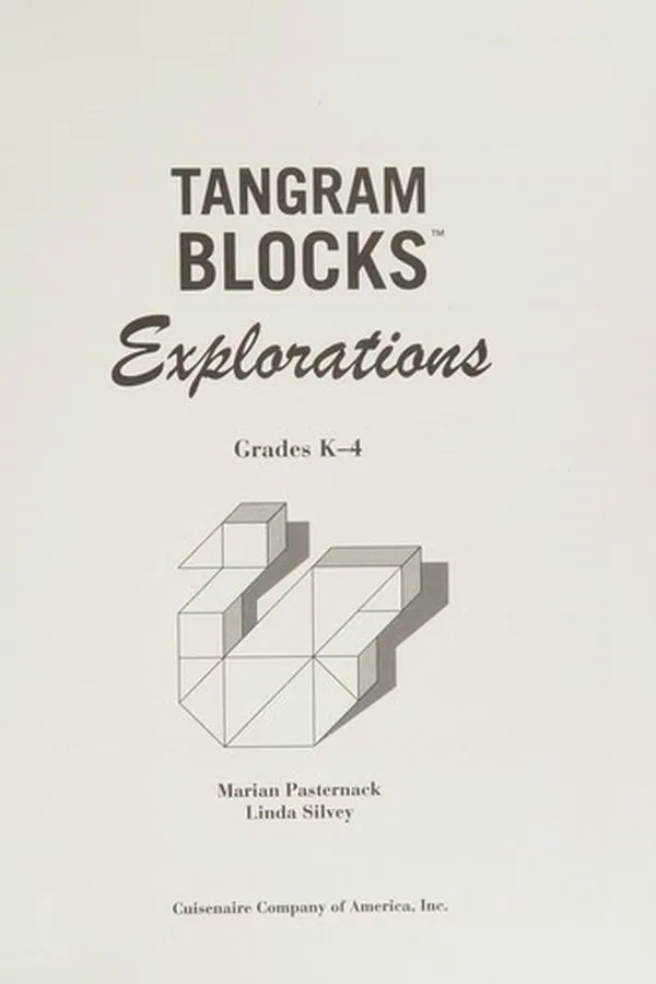 Cover of Tangram blocks explorations
