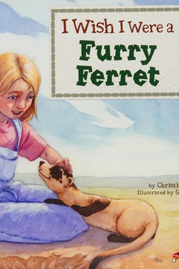Capa de I wish I were a furry ferret