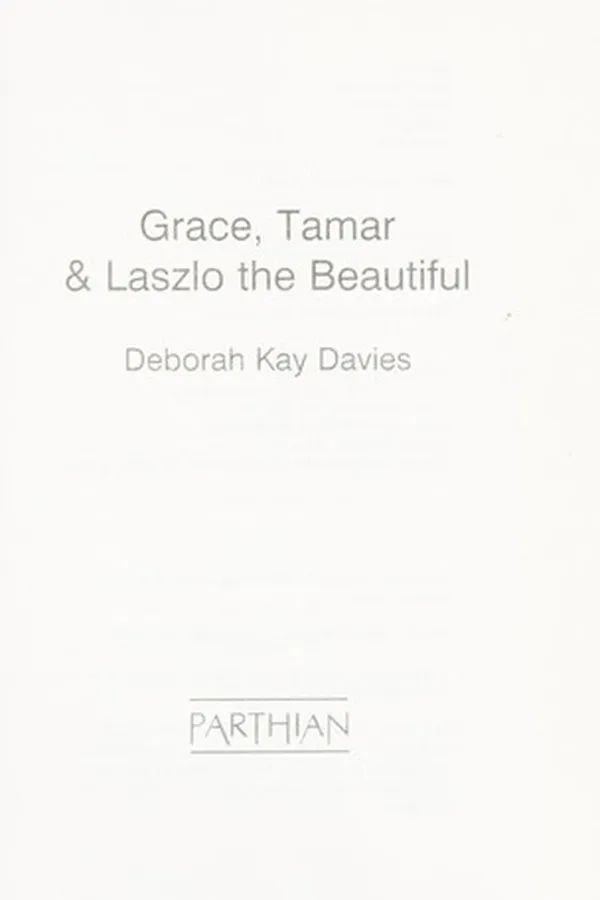 Capa de Grace, Tamar & Laszlo the beautiful
