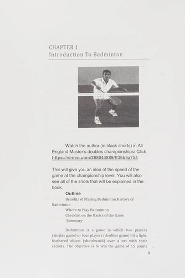 Capa de Badminton essentials