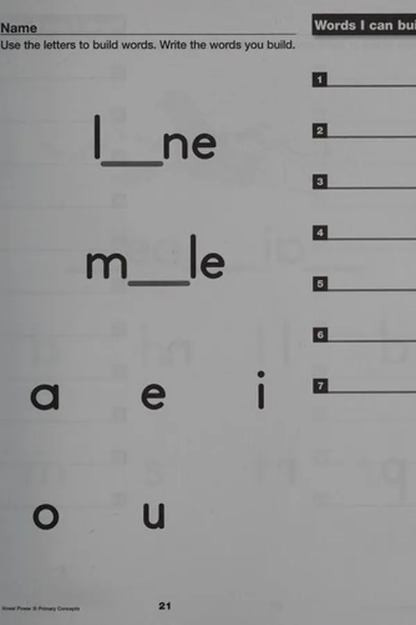 Capa de Vowel power