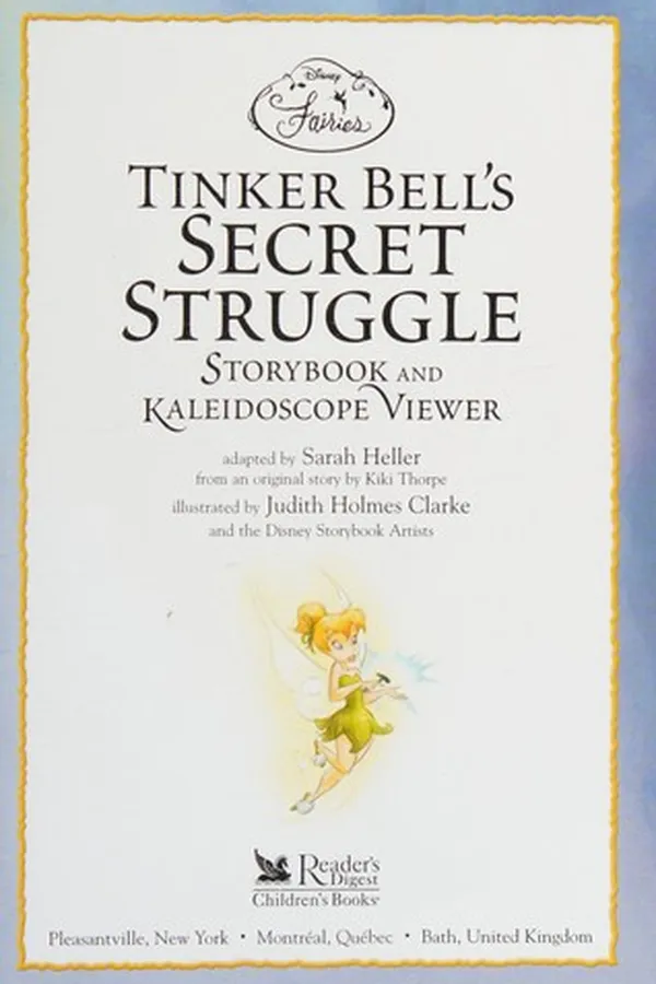 Capa de Tinker Bell's secret struggle
