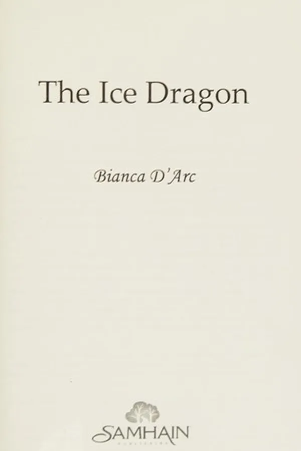 Capa de The ice dragon