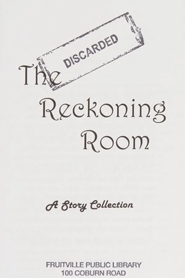 Capa de The reckoning room