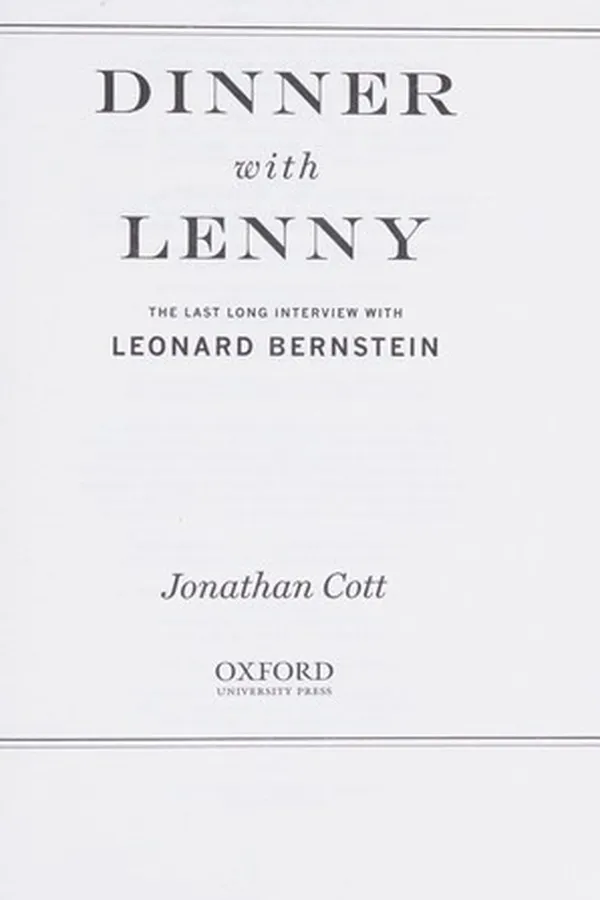 Capa de Dinner with Lenny