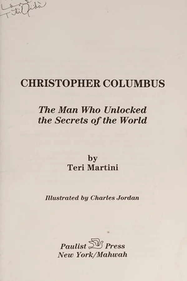 Capa de Christopher Columbus, the man who unlocked the secrets of the world