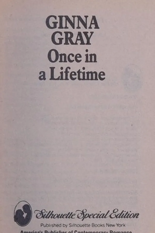 Capa de Once In A Lifetime