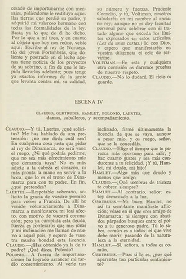 Capa de Plays (Hamlet / Love's Labour Lost)