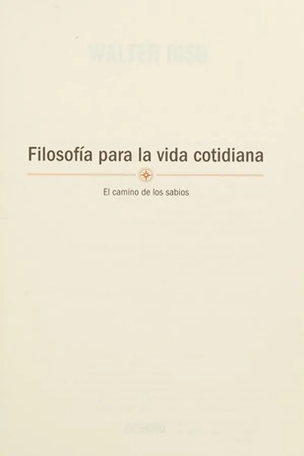 Capa de Filosofía para la vida cotidiana