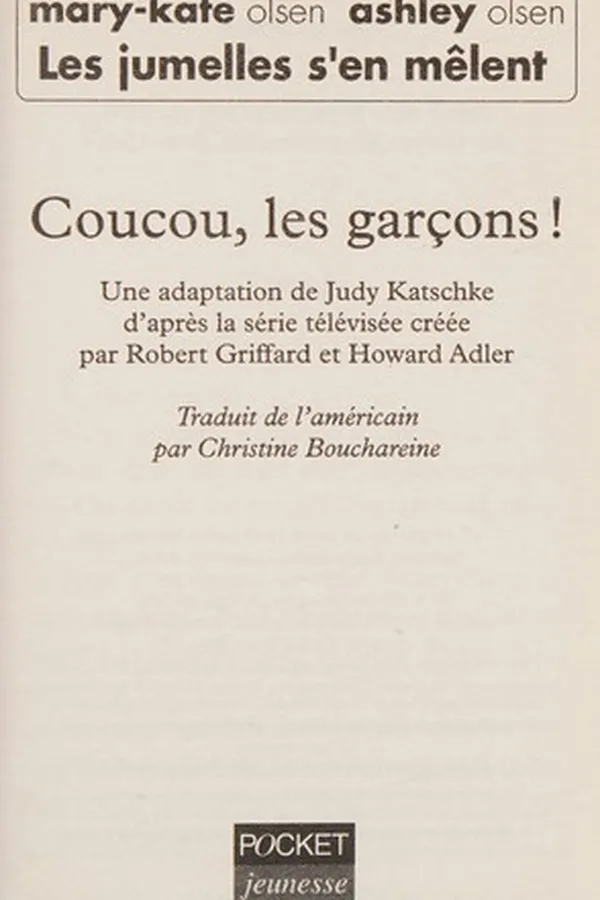Capa de Coucou, les garçons!