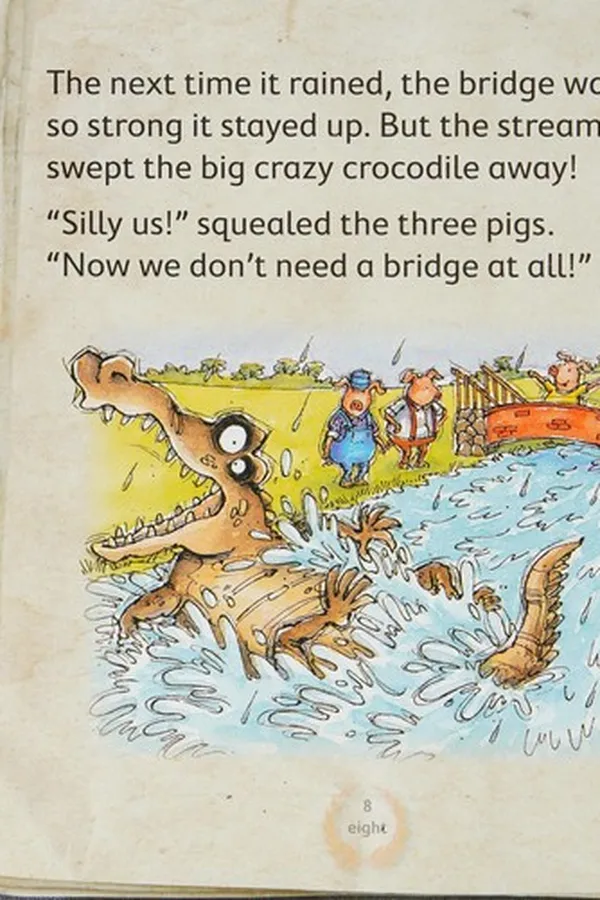 Capa de The silly squealing pigs