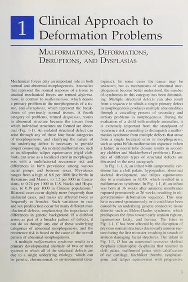 Capa de Smith's recognizable patterns of human deformation