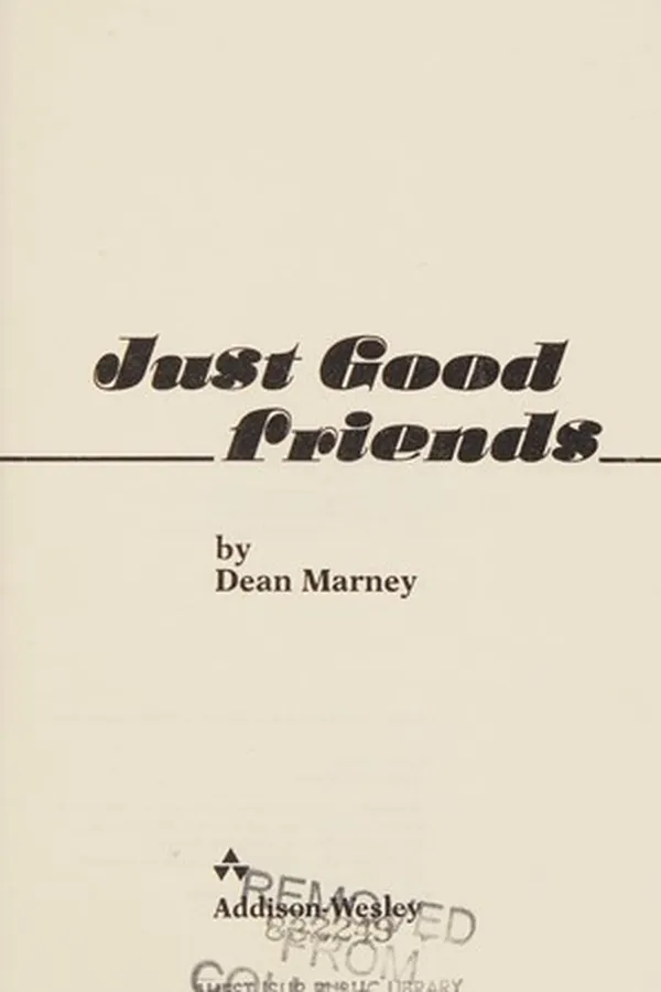 Capa de Just good friends