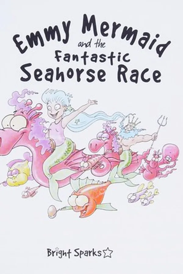 Capa de Emmy mermaid and the fantastic seahorse race