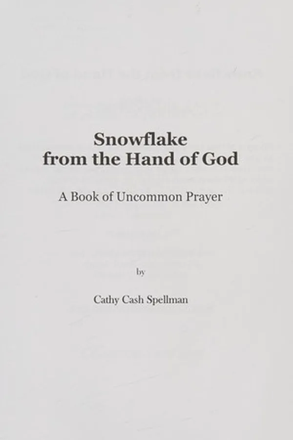 Capa de Snowflake from the hand of god