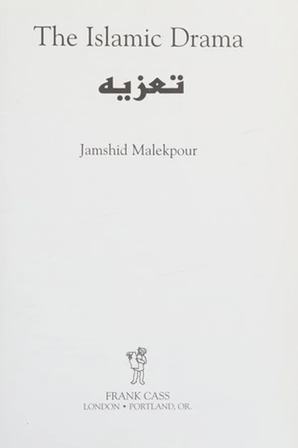Capa de The Islamic drama =