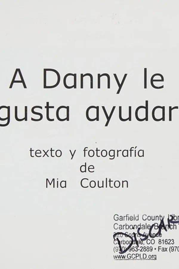 Capa de A Danny le gusta ayudar