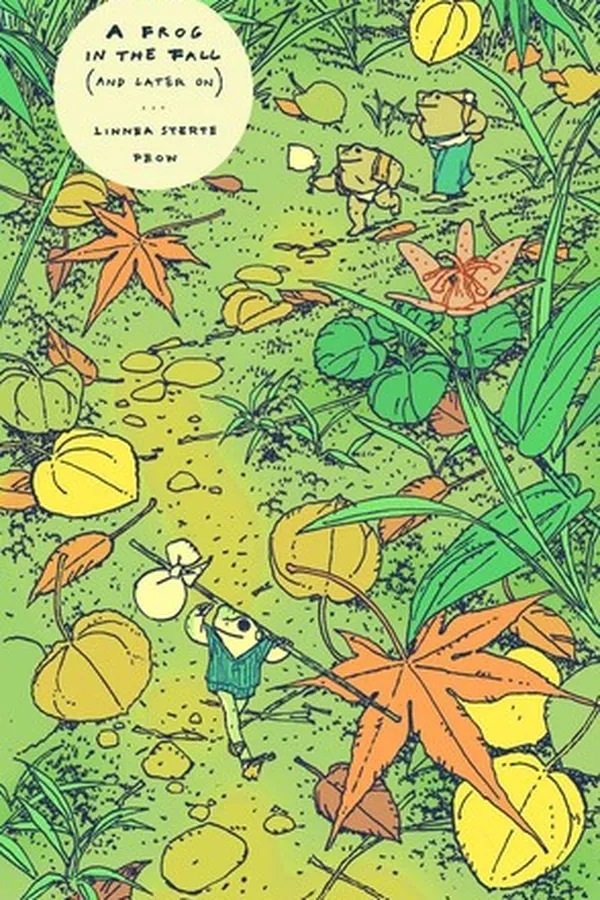 Capa de A frog in the fall