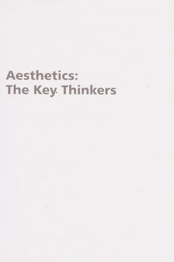 Capa de Aesthetics
