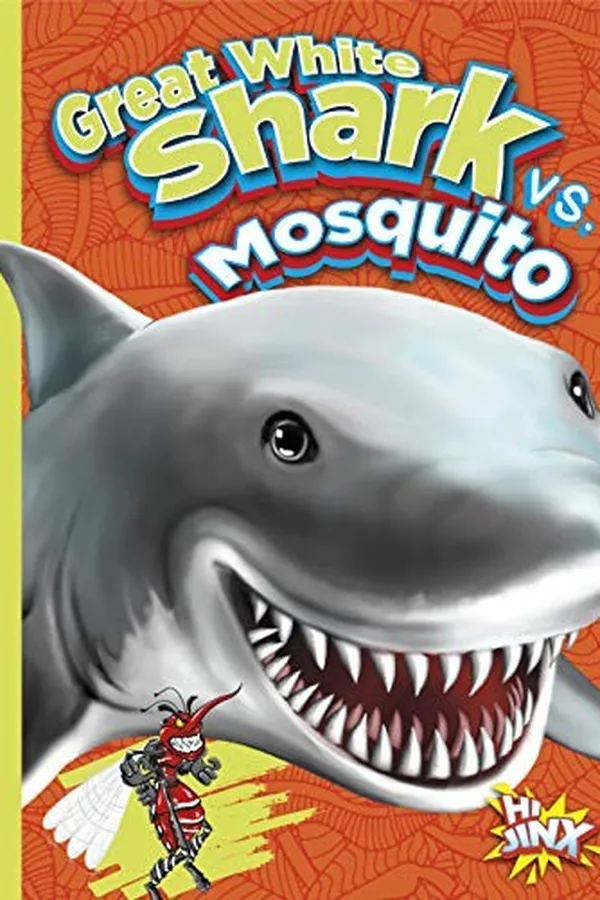 Capa de Great white shark vs. mosquito