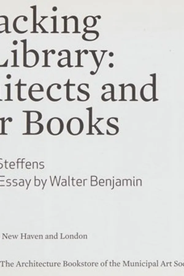 Cover of Unpacking my library